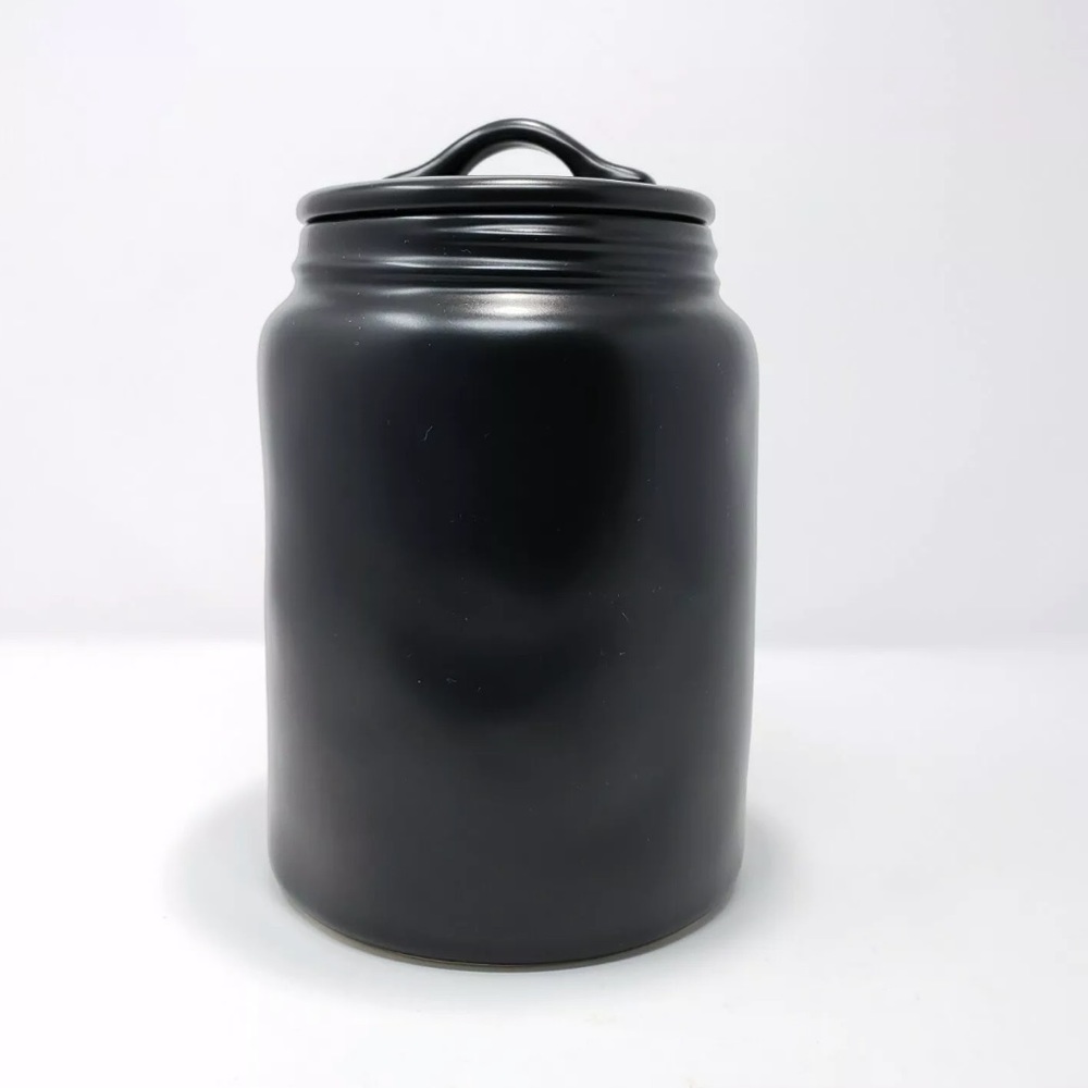 Rae Dunn TRICK FOR DOG TREATS Canister Halloween - Picture 3 of 4
